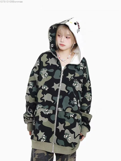 Hello Kitty Jacket Camo