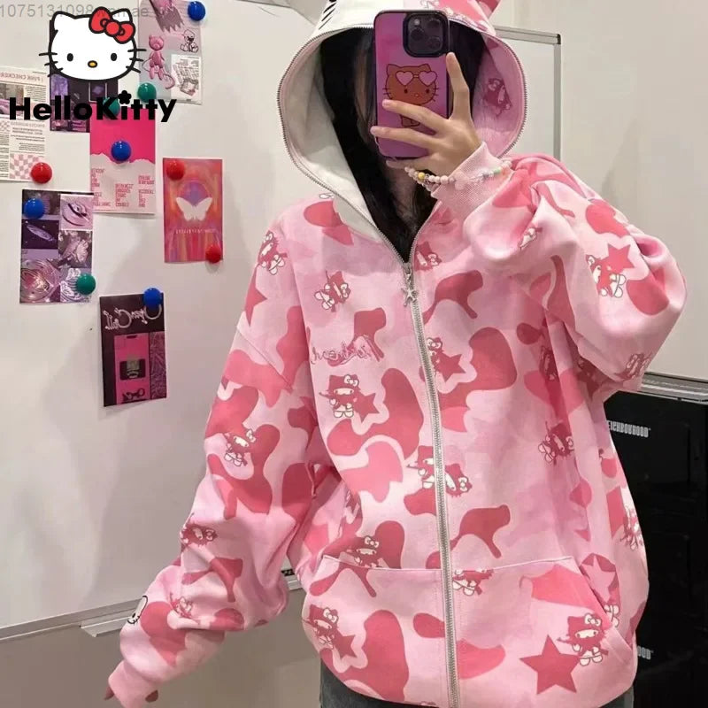 Hello Kitty Jacket Camo