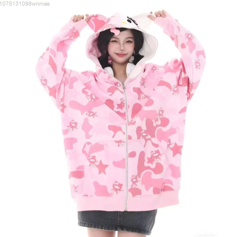 Hello Kitty Jacket Camo